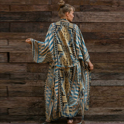 Túnica de Playa Estampada para Mujer - Pareo Kaftan Verano - Image 17