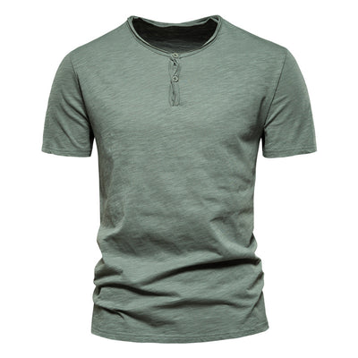 Camiseta Casual Slim Fit de Algodón para Hombre - Image 2