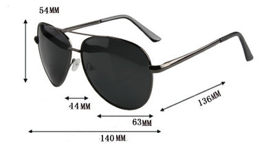 Gafas de Sol Polarizadas para Hombre - Espejo Conductor Protección UV - Image 12