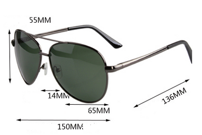 Gafas de Sol Polarizadas para Hombre - Espejo Conductor Protección UV - Image 11