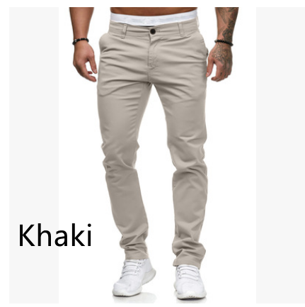 Pantalones Casuales Slim Fit para Hombre - Cómodos y Versátiles - Image 17