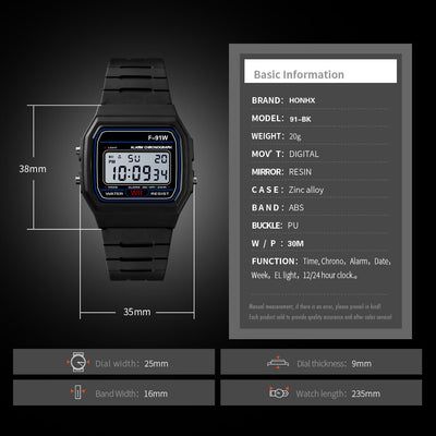Reloj Digital Infantil Resistente al Agua con Pantalla Redonda - Image 13