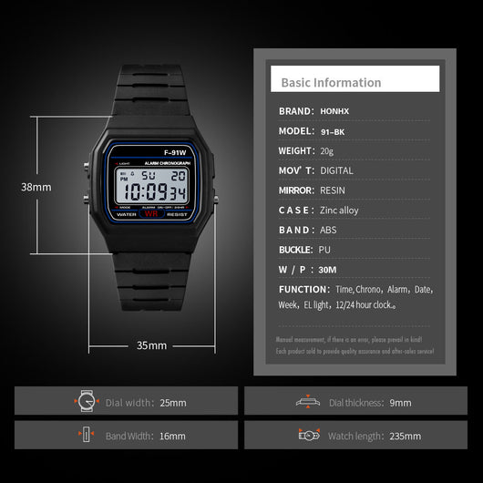 Reloj Digital Infantil Resistente al Agua con Pantalla Redonda - Image 13