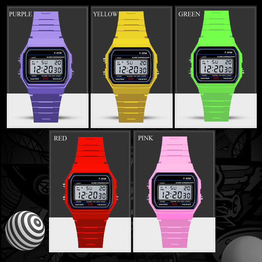 Reloj Digital Infantil Resistente al Agua con Pantalla Redonda - Image 15