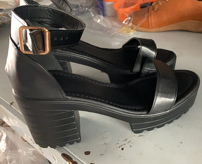Sandalias de Tacón Alto para Mujer - Moda Verano Tallas Grandes - Image 2