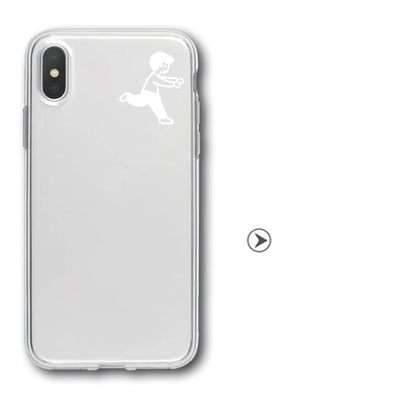 Funda Transparente con Diseño Infantil Compatible con Apple - Image 4