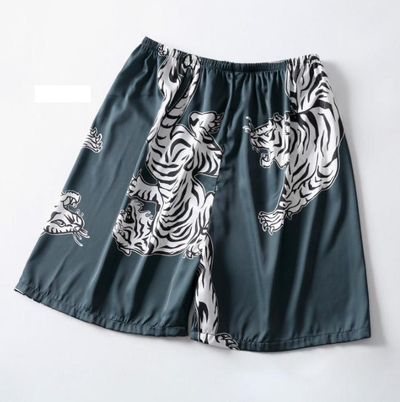 Pantalones Cortos de Seda para Hombre - Cómodos y Transpirables para Verano - Image 11