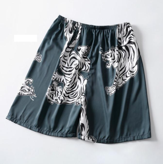 Pantalones Cortos de Seda para Hombre - Cómodos y Transpirables para Verano - Image 11