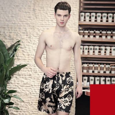 Pantalones Cortos de Seda para Hombre - Cómodos y Transpirables para Verano - Image 12