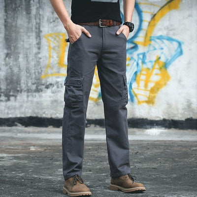 Overol de 6 Bolsillos Casual Japonés para Hombre - Tendencia Urbana - Image 8