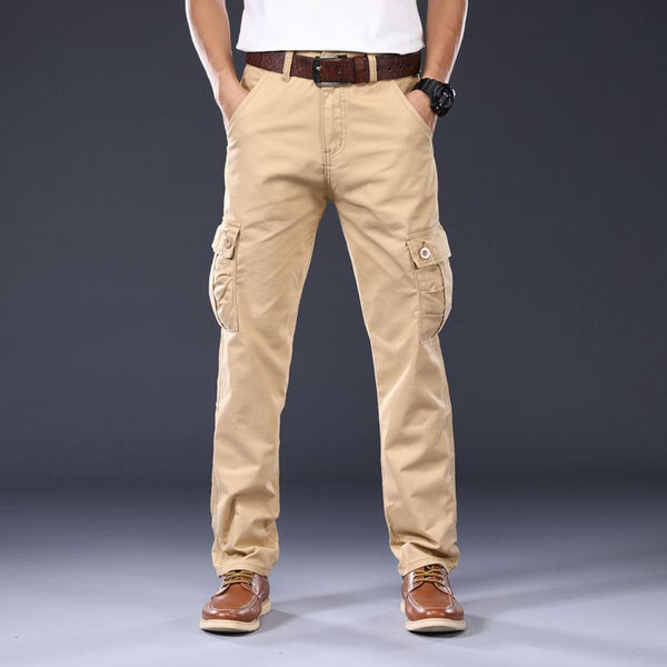 Overol de 6 Bolsillos Casual Japonés para Hombre - Tendencia Urbana