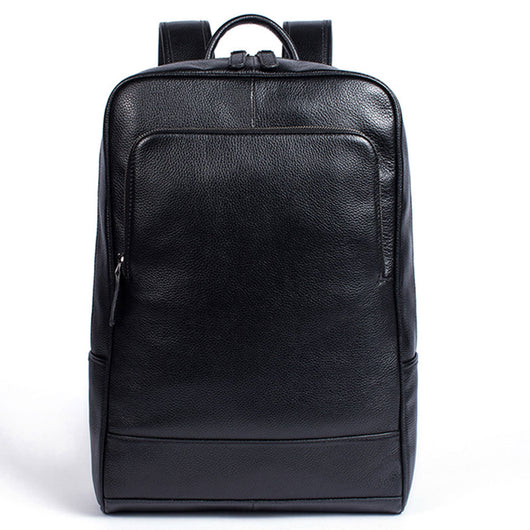 Mochila de Cuero Premium con Detalles en Árbol Colorido