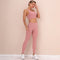 Conjunto Deportivo Yoga Sujetador Reversible Nylon Premium