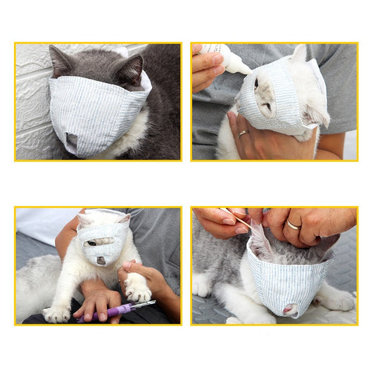 Máscara Respiratoria Protectora para Gatos - Antimordedera y Antiderrames - Image 3
