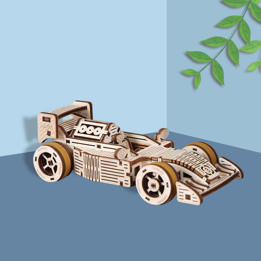 Puzzle 3D de Transmisión Mecánica en Madera
