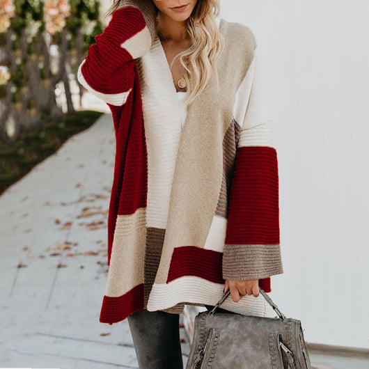 Cardigan Tejido Grueso Otoño Invierno para Mujer - Abrigo Elegante Aroma Delicado - Image 11