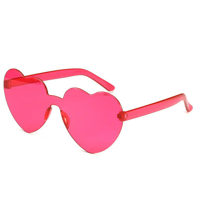 Gafas de Sol Una Pieza Corazón Océano - Diseño Personalidad Femenino - Image 11
