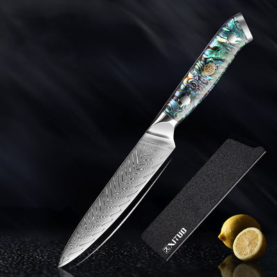 Juego de Cuchillos de Acero Inoxidable Estilo Japonés con Santoku - Image 4