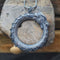 Collar Colgante Ouroboros Dragón Metálico para Hombre