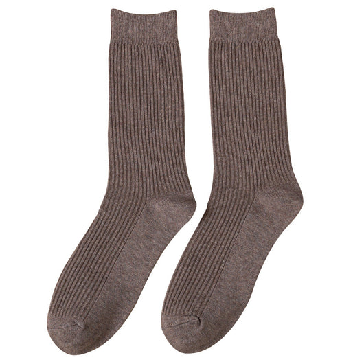 Calcetines Deportivos Altos de Algodón Puro para Primavera y Otoño - Image 9