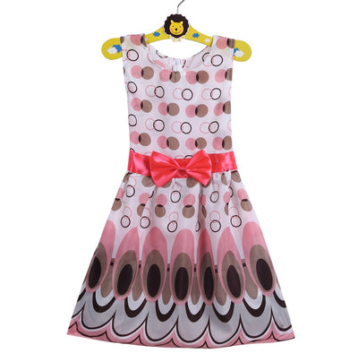 Falda Infantil Pavo Real sin Mangas para Verano