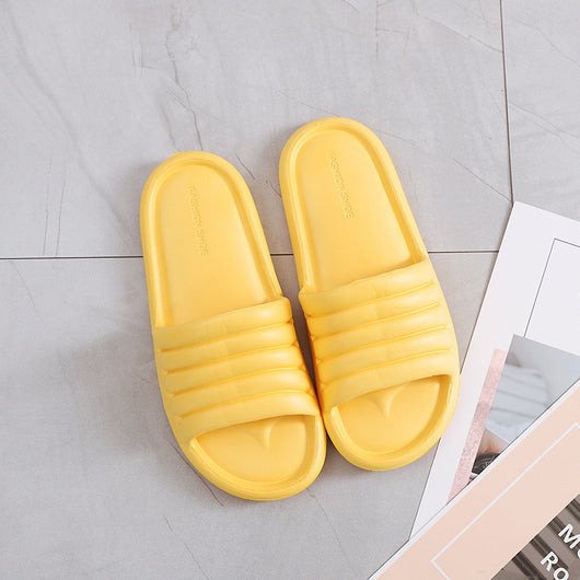 Sandalias Cómodas de Color Sólido con Suela Suave
