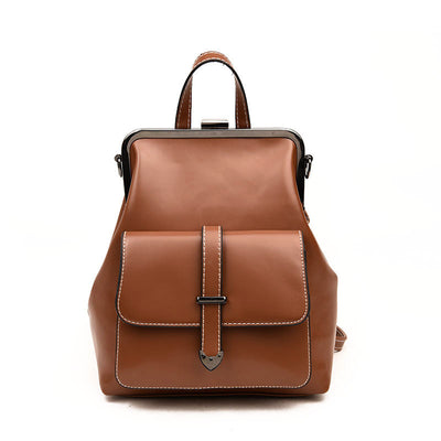 Mochila Retro Coreana Casual - Diseño Simple y Versátil - Image 3