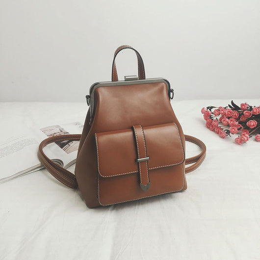 Mochila Retro Coreana Casual - Diseño Simple y Versátil - Image 6