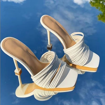Sandalias de Tacón Stiletto Abierto para Mujer - Image 5