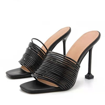 Sandalias de Tacón Stiletto Abierto para Mujer - Image 3