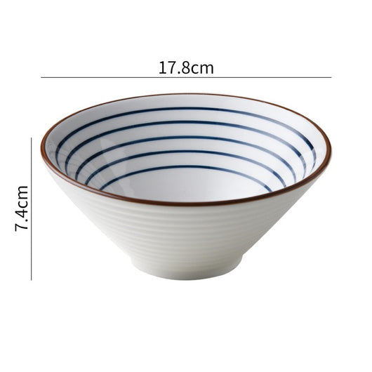 Ensaladera Cerámica Japonesa Artesanal Grande - Image 11