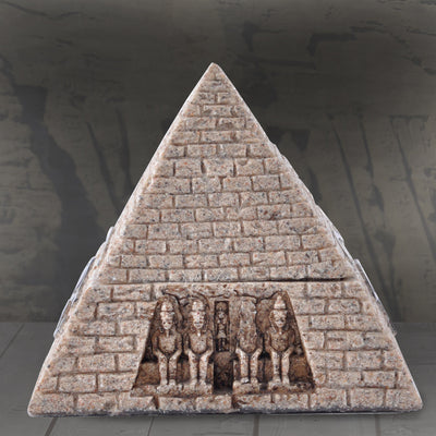 Caja de Almacenamiento de Joyas Pirámide Egipcia en Resina y Piedra Arenisca - Image 5