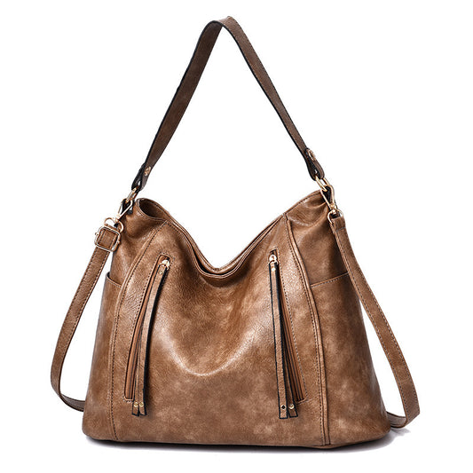 Bolsa Coreana de Gran Capacidad - Bandolera Versátil para Mujer