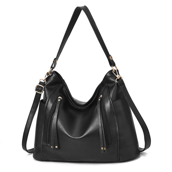 Bolsa Coreana de Gran Capacidad - Bandolera Versátil para Mujer