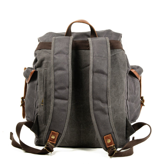 Mochila de Viaje Estilo Cowboy - Bolsa Canvas para Aventuras - Image 10