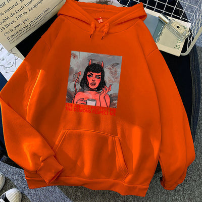 Sudadera con Capucha Estampada Multicolor - Diseño Personalizado Versátil - Image 9