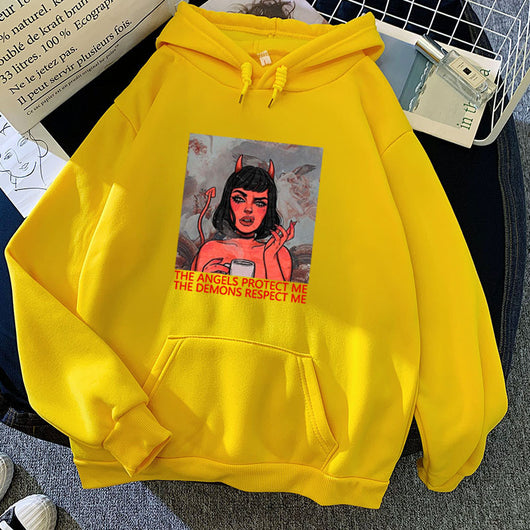 Sudadera con Capucha Estampada Multicolor - Diseño Personalizado Versátil - Image 3