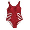 Bikini Talle Alto con Estampado Graffiti