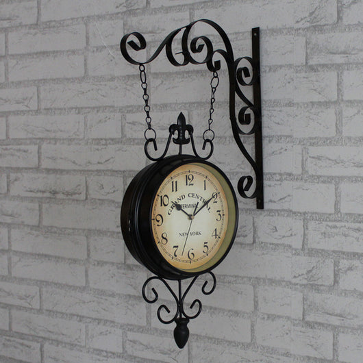 Reloj de Pared Moderno Minimalista Doble Cara - Image 11