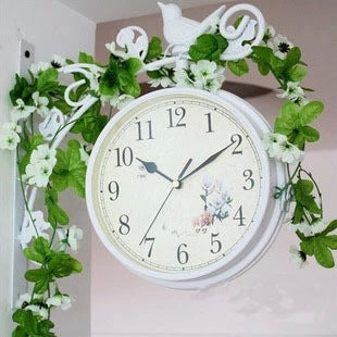 Reloj de Pared Moderno Minimalista Doble Cara