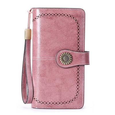 Billetera de Cuero para Mujer con Cierre de Cremallera y Gran Capacidad - Image 13