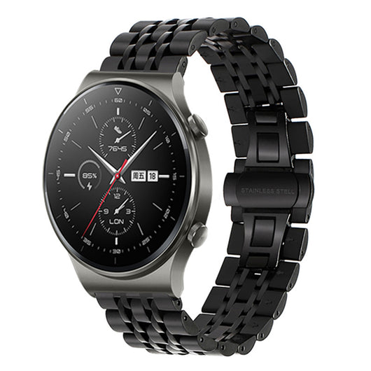 Pulsera de Acero Inoxidable Seven Bead para Huawei Watch GT2 PRO - Image 9