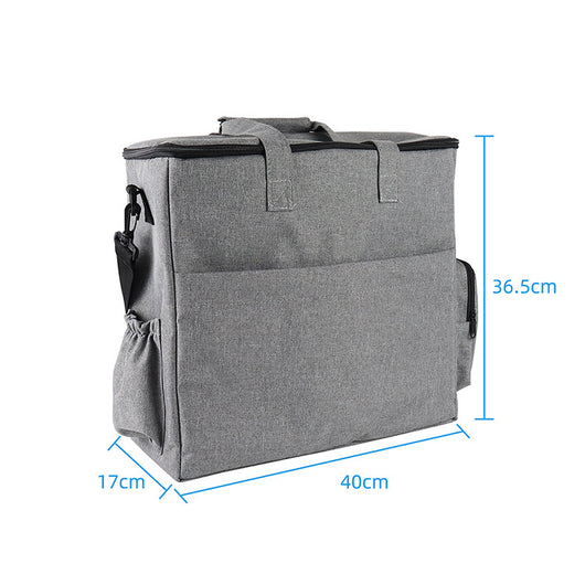 Bolsa de Transporte para Mascotas con Compartimento para Alimento - Image 6