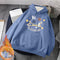Sudadera Suelta Estilo Coreano de Manga Larga para Estudiantes