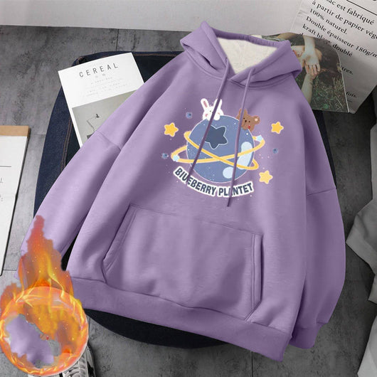 Sudadera Suelta Estilo Coreano de Manga Larga para Estudiantes - Image 5
