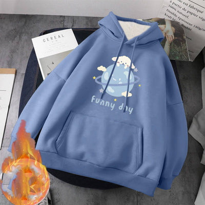 Sudadera Suelta Estilo Coreano de Manga Larga para Estudiantes - Image 6