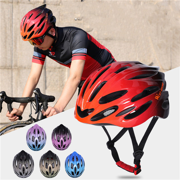 Casco Integral para Ciclismo con Diseño Degradado