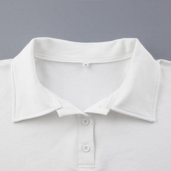 Suéter Polo Manga Longa Outono Inverno - Elegância Casual