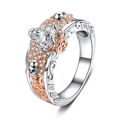 Anillo de Calavera Elegante para Mujer - Skull Lovers