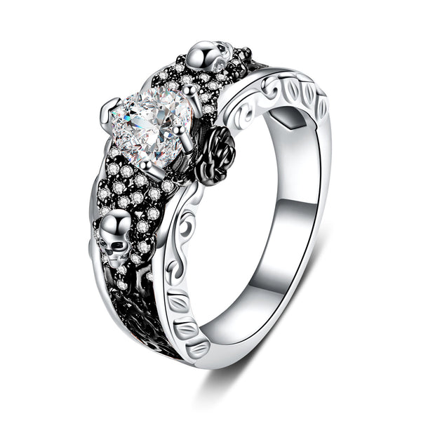 Anillo de Calavera Elegante para Mujer - Skull Lovers - Image 4